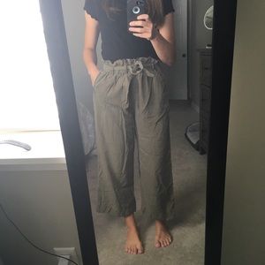 Wide leg pants